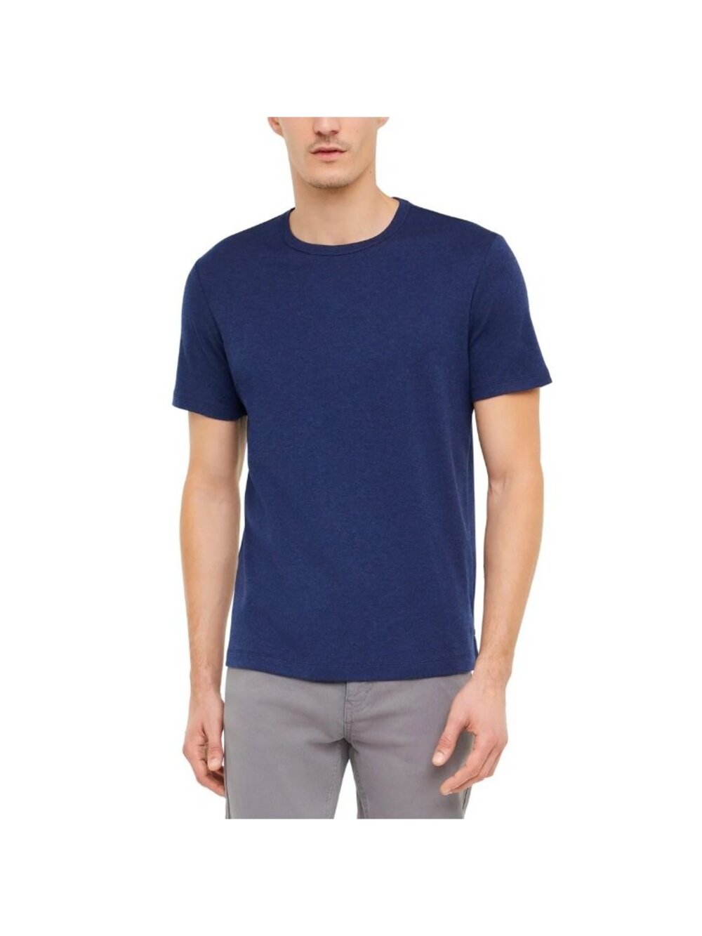 NWOT Banana Republic Men's S Navy Blue T-Shirt Luxe Touch Tee
